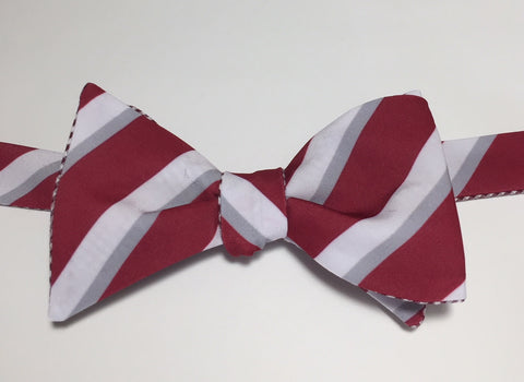 College Stripe - maroon