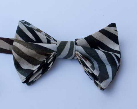 Antelope Stripe Bow Tie - Mens