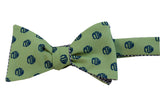 Monogram Bow Tie - circle design