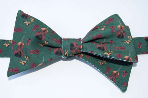 String Instruments Bow Tie