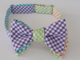 8-Way Check Bow Tie