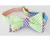 8-Way Check Bow Tie