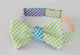 8-Way Check Bow Tie