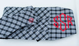 Add a Monogram to a Cummerbund