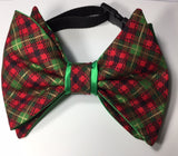 Christmas Bow Ties for Dogs - Festive Patterns