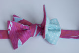 Designer Pink & Sky Blue