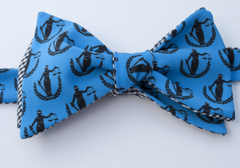 Law Bow Tie - blue