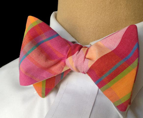 pink shirting plaid