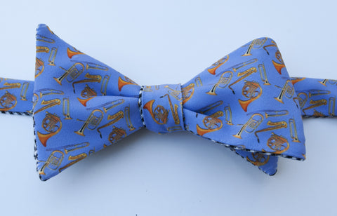Brass Instruments Bow Tie - lavender