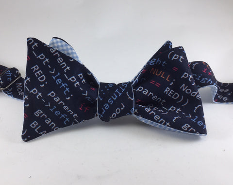 Computer Code Bow Tie