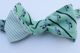 Crane Bow Tie - green