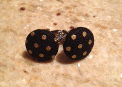 Cuff links assorted fabrics