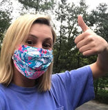 FACE MASKS! PLEATED OR ROUNDED! NOW ADJUSTABLE!!