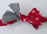 French Bulldog Bow Tie - white dog