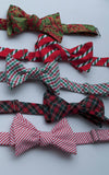 Christmas Bow Ties for Dogs - Festive Patterns