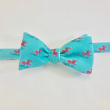 Race Horse Bow Tie - Turquoise
