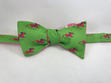 Race Horse Bow Tie - Green