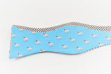 Labrador Retriever Bow Tie - blue