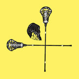 Lacrosse Bow Tie - yellow
