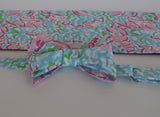 Designer Lobsters and Waves Bow Tie