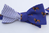 Lion Bow Tie - purple