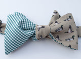 Mallard Duck Bow Tie - khaki