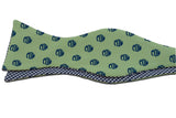 Monogram Bow Tie - circle design