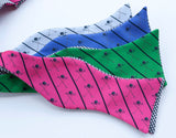 Polo Helmet Emblem Bow Tie - purple