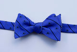 Polo Helmet Emblem Bow Tie - purple