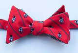 Polo Player Bow Tie - pink