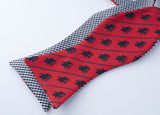 St. Louis Statue Bow Tie - red