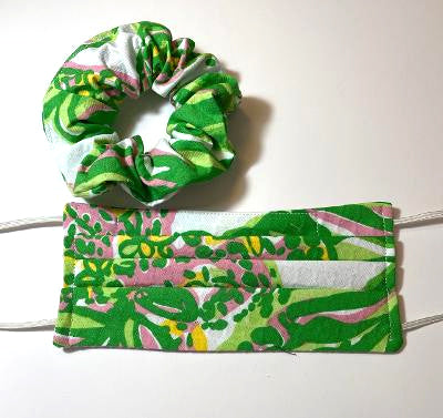 Scrunchie and Matching Mask Assorted