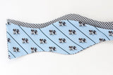 Shih Tzu Dog Bow Tie-blue