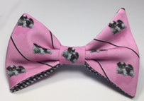 Shih Tzu Dog Bow Tie-pink