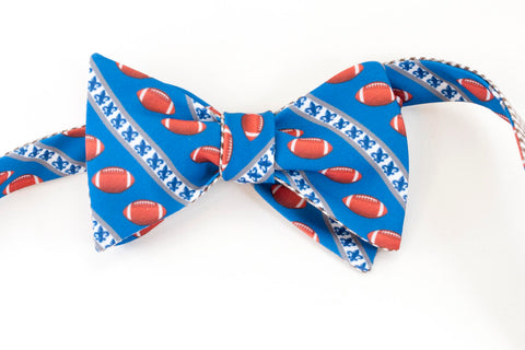 Fleur De Lis Bow Tie football bow tie