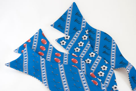 Fleur De Lis Bow Tie soccer bow tie