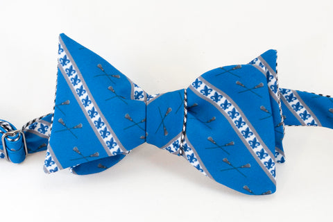 Fleur De Lis Bow Tie lacrosse