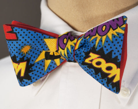 Superhero Bow Tie