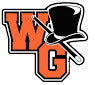 Webster High School Mens Bow Tie - orange