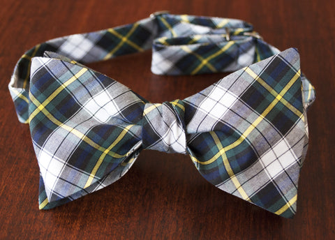 Scottish  Plaid Bow Tie